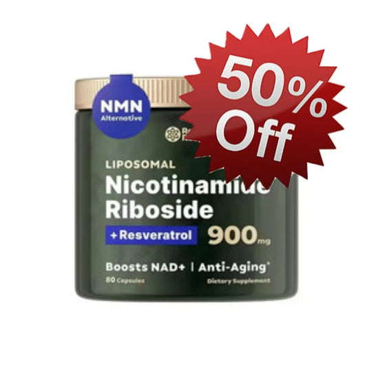 Reus Research NR900-NAD+Supplement for Skin Aging Support, Energy, and Focus - 80 Count - Vitamin Healthcare Fitness NMN Supplement Alternative - Liposomal NAD w/Resveratrol - High Purity NAD Supplement for Anti-Aging, Energy, Focus
