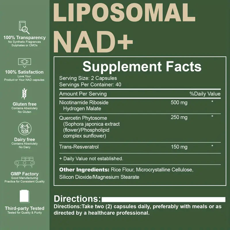 Navastastrual NR900-NAD+Supplement for Skin Aging Support, Energy, and Focus - 80 Count - Vitamin Healthcare Fitness  NMN Supplement Alternative - Liposomal NAD w/Resveratrol - High Purity NAD Supplement for Anti-Aging, Energy, Focus