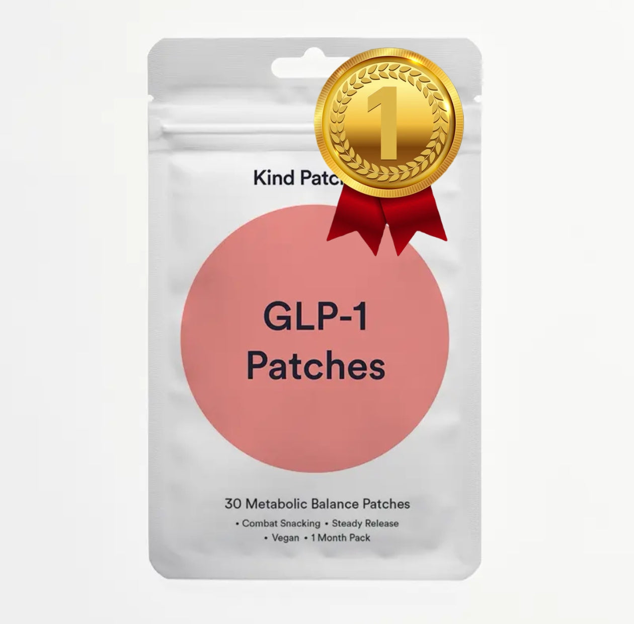 Kind Patches: 30 Metabolic Balance Patches, Berberine, Steady Release, Vegan, 1 Month Pack