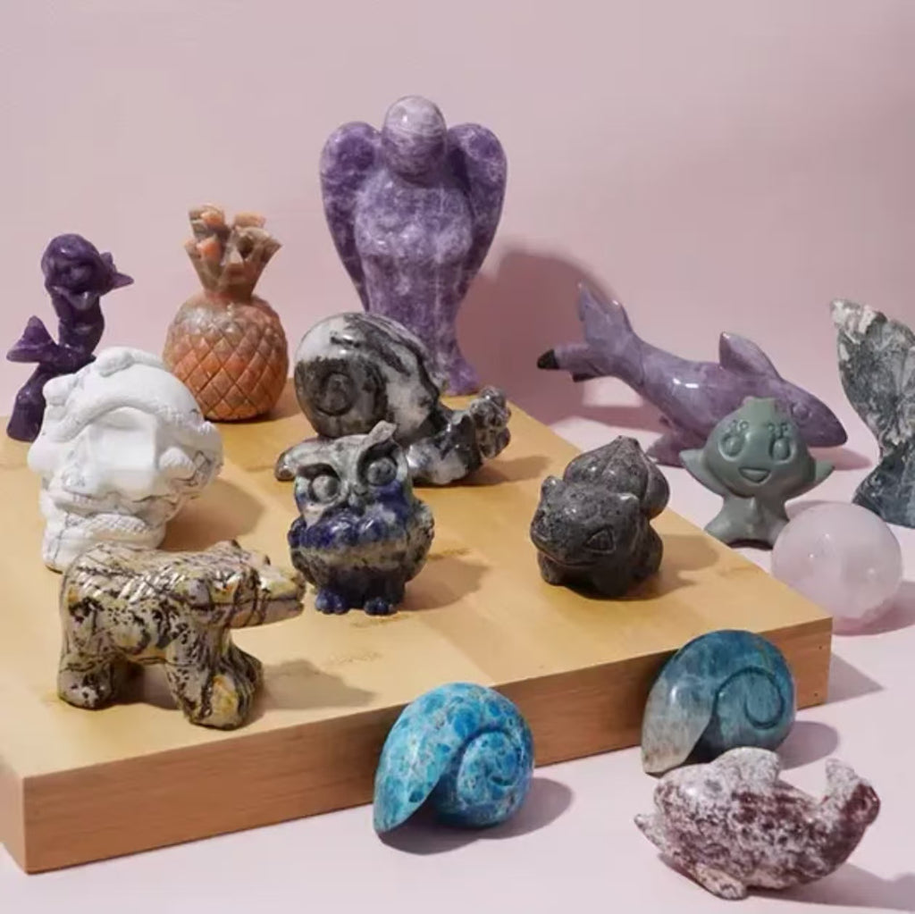 Crystal Surprise Lucky Scoop -	Mystery Crystal Scoop with Healing Stones,Rare Crystals Surprise, Perfect for Gifts & Collectors